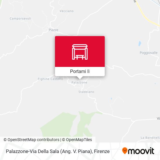 Mappa Palazzone-Via Della Sala (Ang. V. Piana)