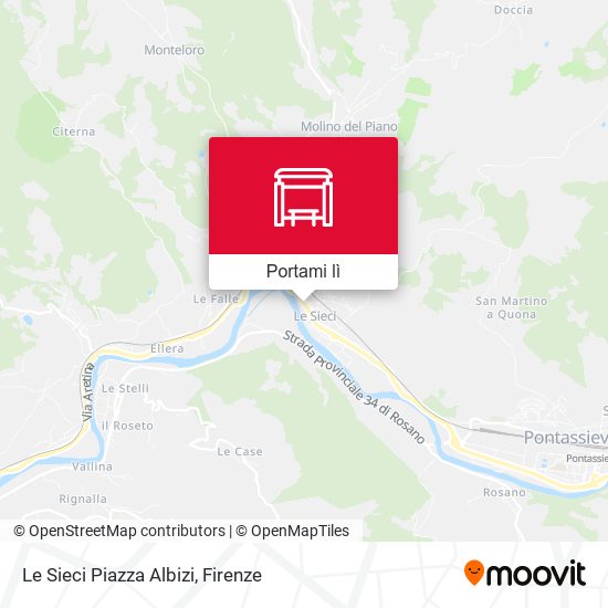 Mappa Le Sieci Piazza Albizi