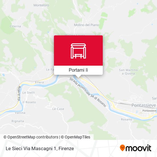 Mappa Le Sieci Via Mascagni 1