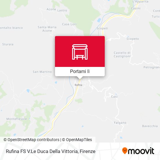 Mappa Rufina FS V.Le Duca Della Vittoria