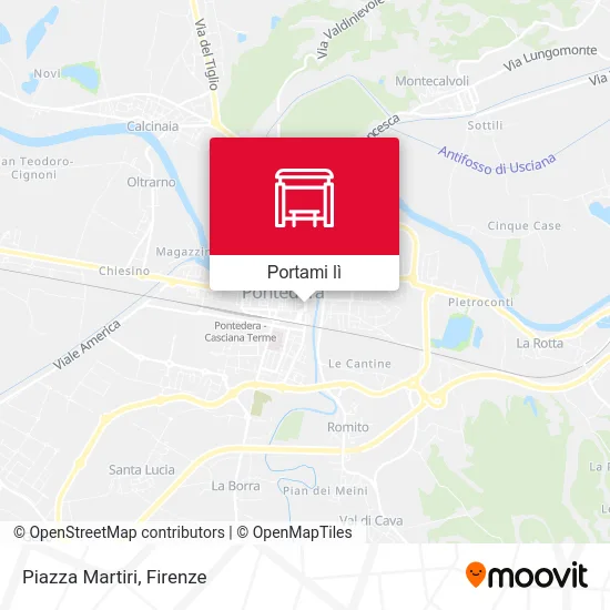 Mappa Piazza Martiri