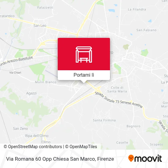 Mappa Via Romana 60 Opp Chiesa San Marco