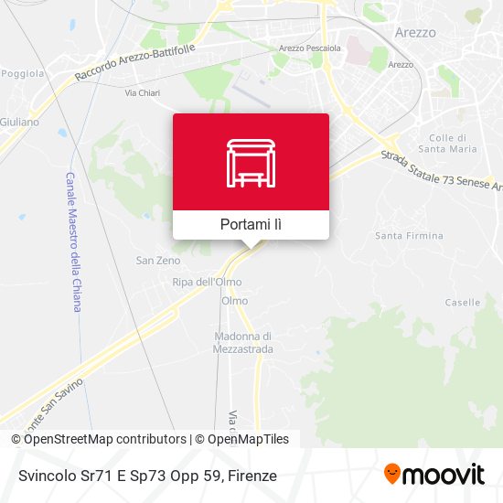 Mappa Svincolo Sr71 E Sp73 Opp 59