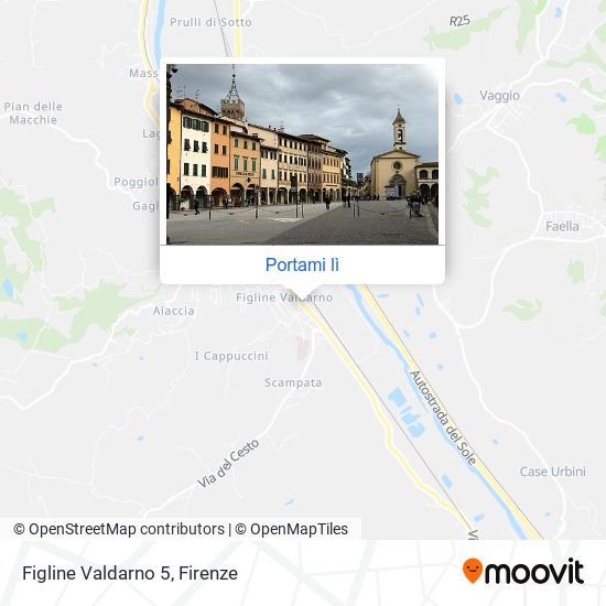 Mappa Figline Valdarno 5