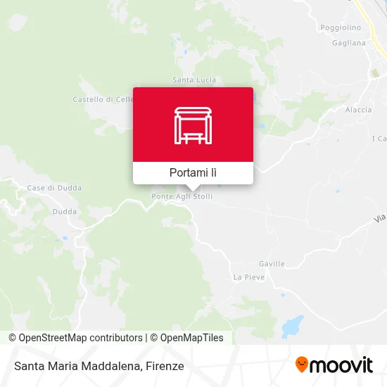 Mappa Santa Maria Maddalena
