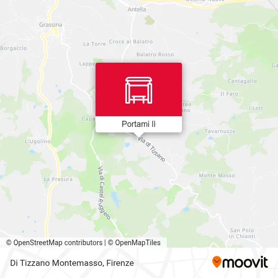 Mappa Di Tizzano Montemasso
