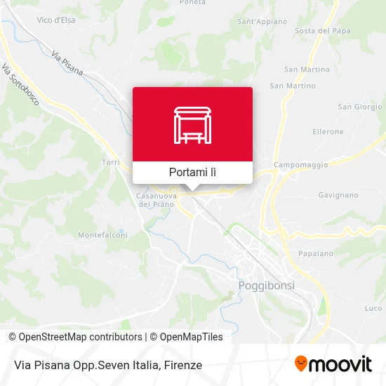 Mappa Via Pisana Opp.Seven Italia