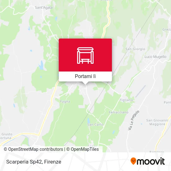 Mappa Scarperia Sp42