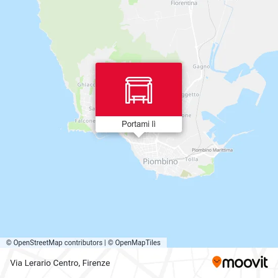 Mappa Via Lerario Centro