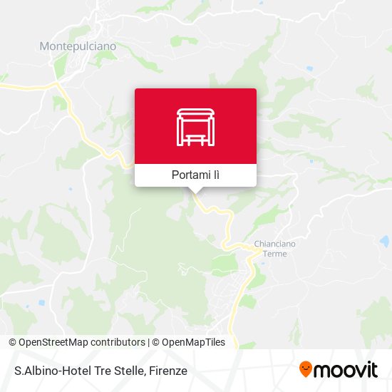 Mappa S.Albino-Hotel Tre Stelle