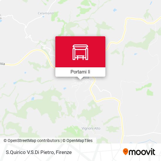 Mappa S.Quirico V.S.Di Pietro