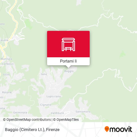 Mappa Baggio (Cimitero Lt.)