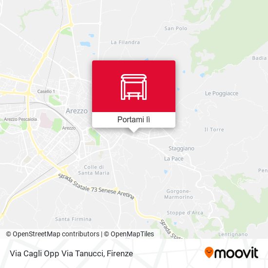 Mappa Via Cagli Opp Via Tanucci