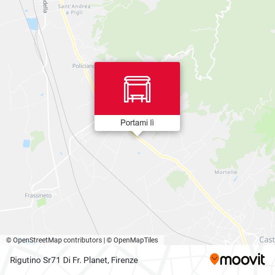 Mappa Rigutino Sr71 Di Fr. Planet