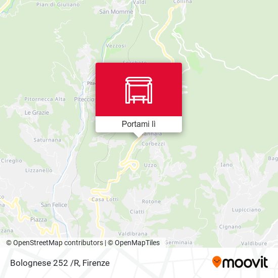 Mappa Bolognese  252 /R