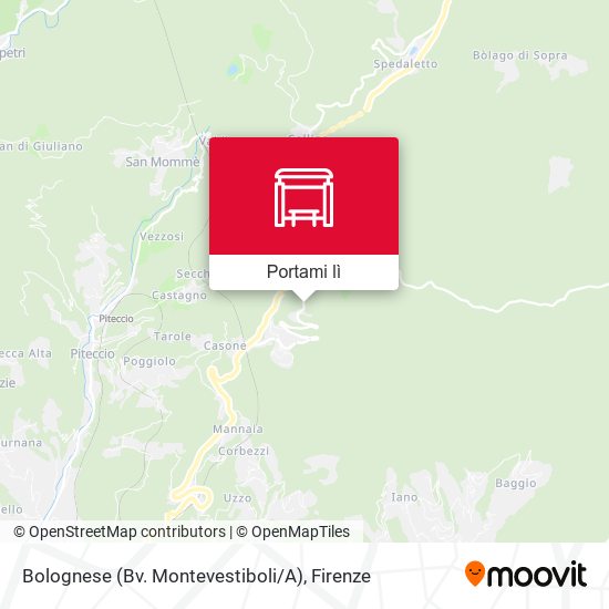 Mappa Bolognese (Bv. Montevestiboli / A)