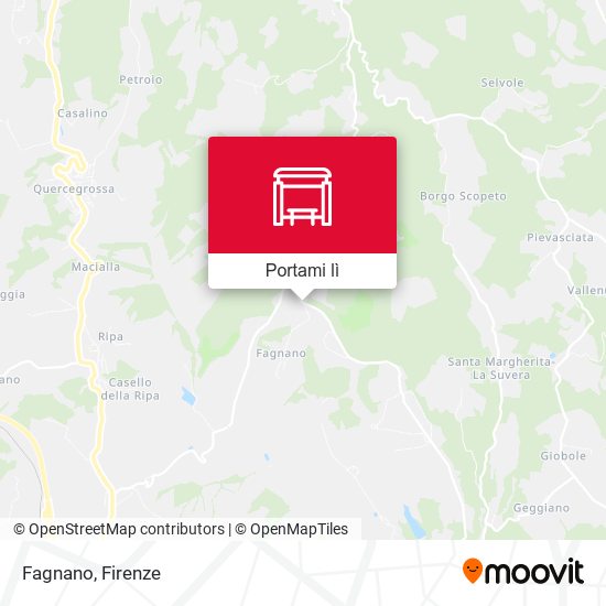 Mappa Fagnano