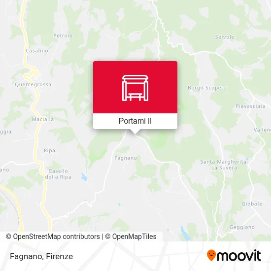 Mappa Fagnano