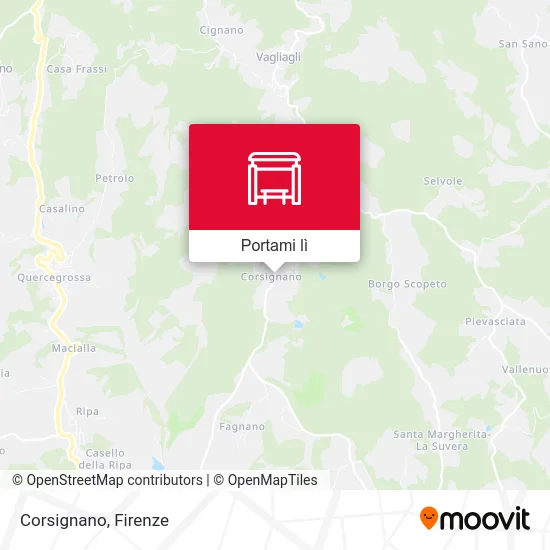 Mappa Corsignano