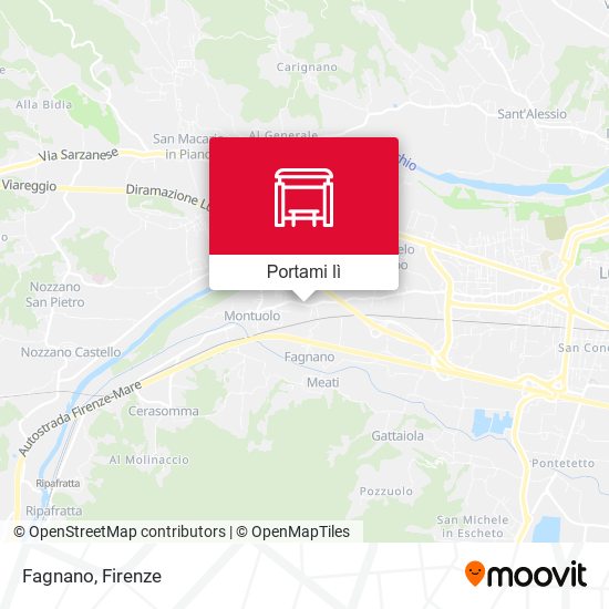 Mappa Fagnano