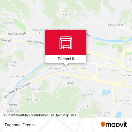 Mappa Fagnano
