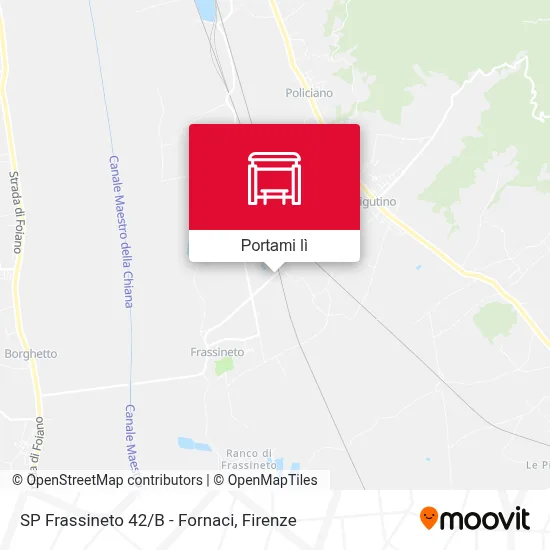 Mappa SP Frassineto 42/B - Fornaci