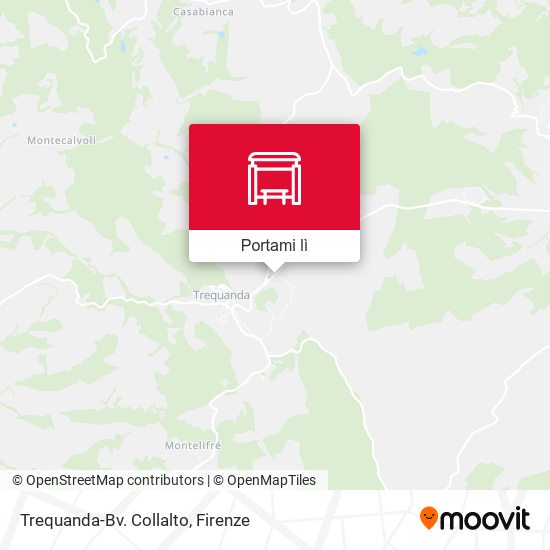 Mappa Trequanda-Bv. Collalto