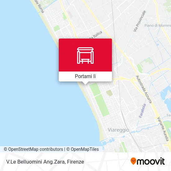 Mappa V.Le Belluomini Ang.Zara