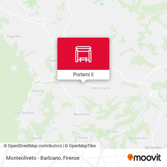 Mappa Monteoliveto - Barbiano