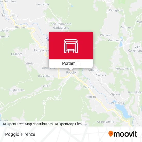 Mappa Poggio