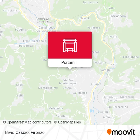 Mappa Bivio Cascio