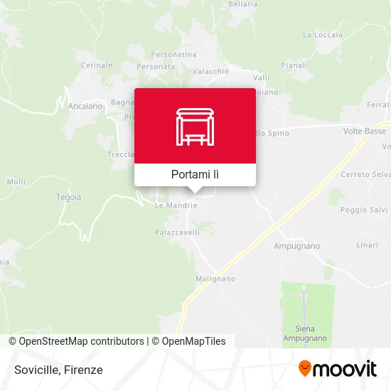 Mappa Sovicille
