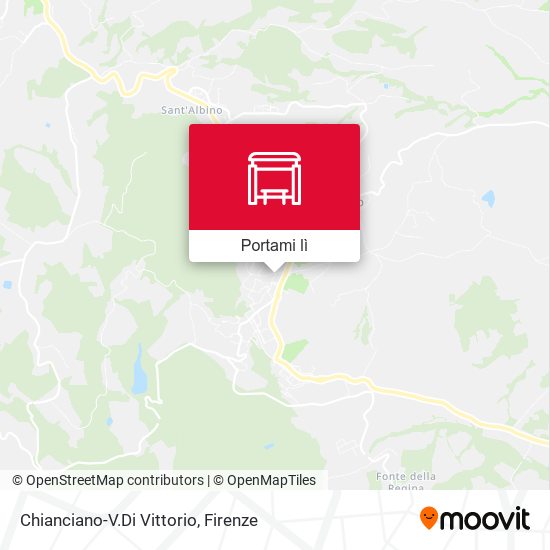 Mappa Chianciano-V.Di Vittorio