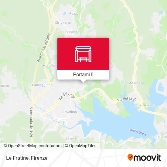 Mappa Le Fratine