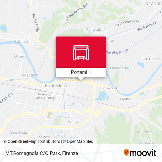Mappa V.T.Romagnola C/O Park