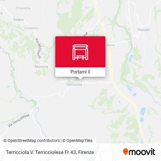 Mappa Terricciola V. Terricciolese Fr 43