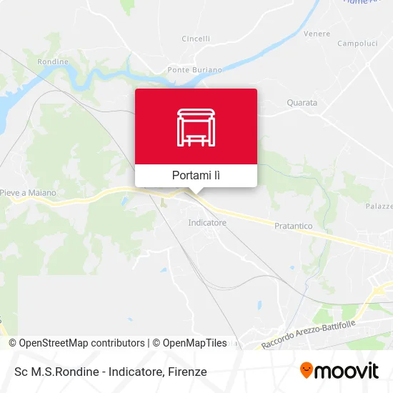 Mappa Sc M.S.Rondine - Indicatore