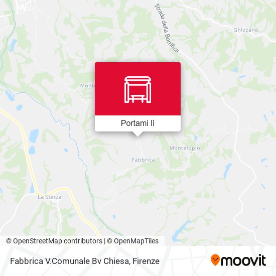 Mappa Fabbrica V.Comunale Bv Chiesa