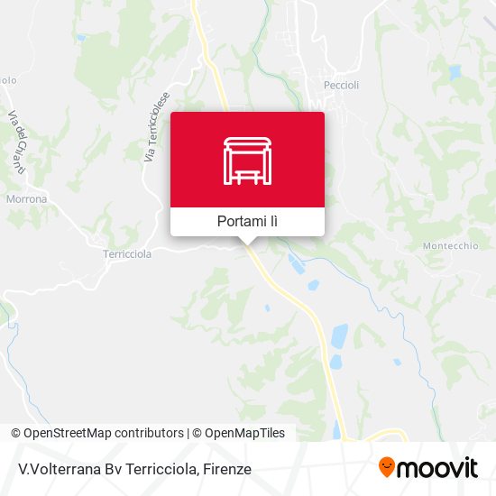 Mappa V.Volterrana Bv Terricciola