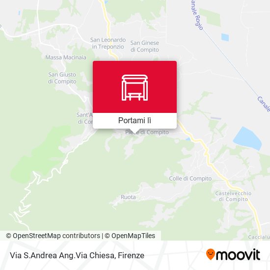 Mappa Via S.Andrea Ang.Via Chiesa