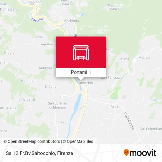 Mappa Ss.12 Fr.Bv.Saltocchio