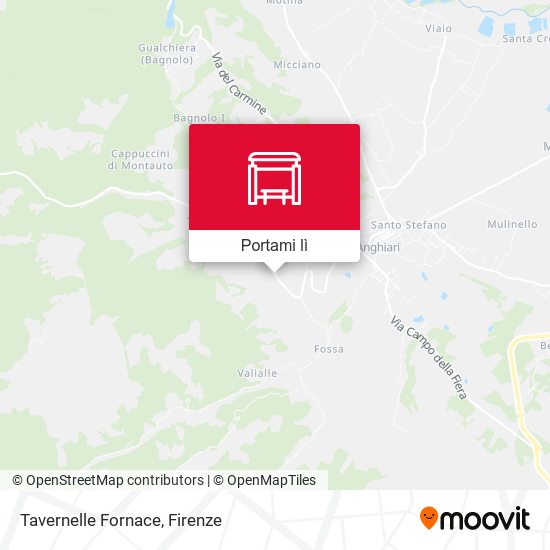 Mappa Tavernelle Fornace
