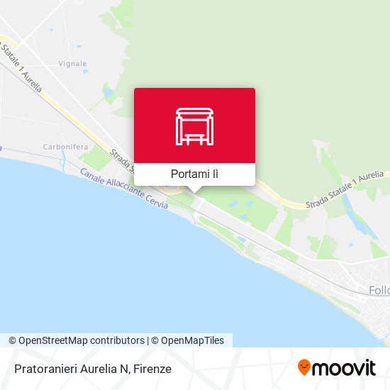 Mappa Pratoranieri Aurelia N