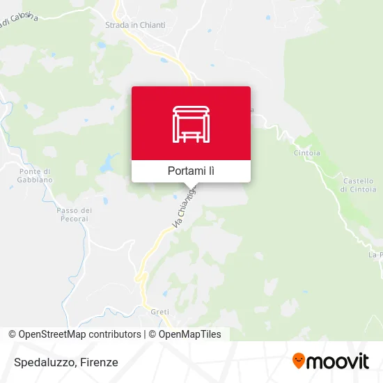 Mappa Spedaluzzo