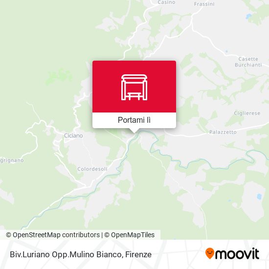 Mappa Biv.Luriano Opp.Mulino Bianco