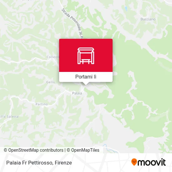 Mappa Palaia Fr Pettirosso