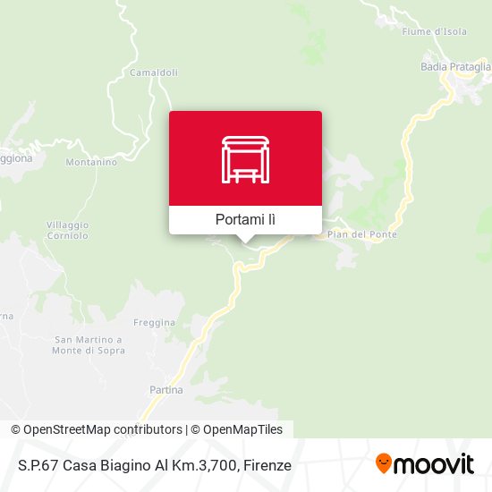 Mappa S.P.67 Casa Biagino Al Km.3,700