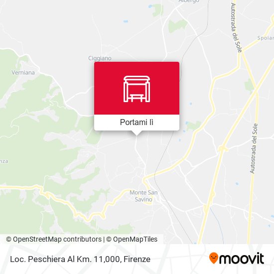 Mappa Loc. Peschiera Al Km. 11,000
