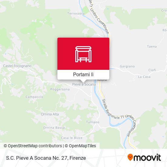 Mappa S.C. Pieve A Socana Nc. 27
