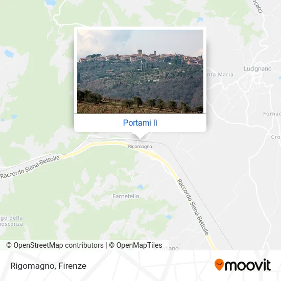 Mappa Rigomagno